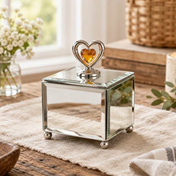 Forever Ours Mirrored Music Box